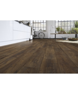 Pavimento laminato castagno scuro 10mm ac5 1,598 m² linea chalet